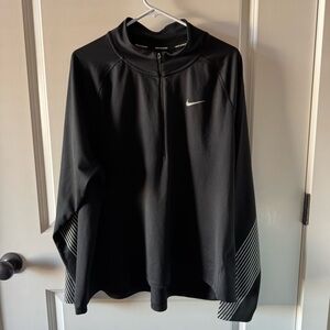 Nike running 1/4 zip pullover shirt